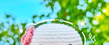 Häschen mit Spitzenkragen Häkelanleitung (1)