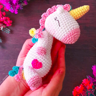 Kleine Einhorn Häkeln PDF Anleitung Kostenlos (1)