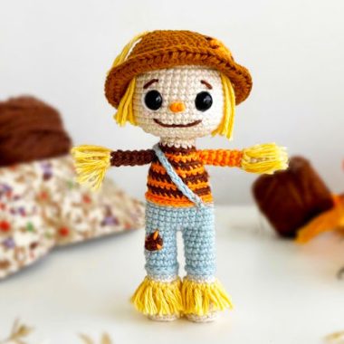 Vogelscheuche Puppe Häkeln PDF Anleitung (1)