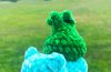 Bisasam Amigurumi Dinosaurier Anleitung PDF Kostenlos (2)