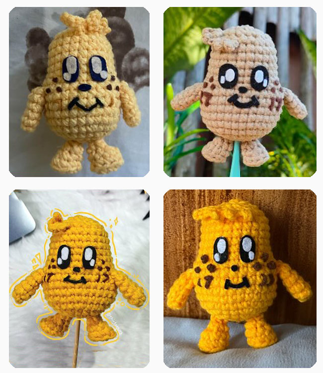 Kimja die Kartoffel Amigurumi Anleitung