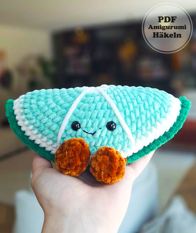 Plüsch-Zitrusfrucht Amigurumi - Häkelanleitung (2)