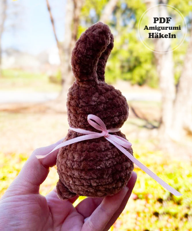 Schokoladenhäschen zu Ostern Häkelanleitung (2)