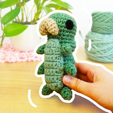 Raupe aus Hollow Knight Häkeln Anleitung Kostenlos (1)