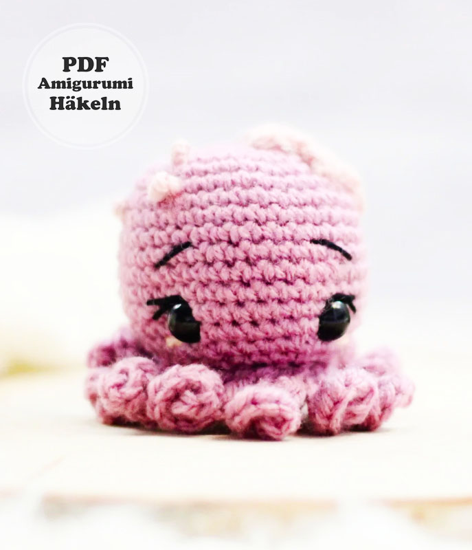 Umily der Oktopus Häkeln Anleitung Schritt für Schritt (2)