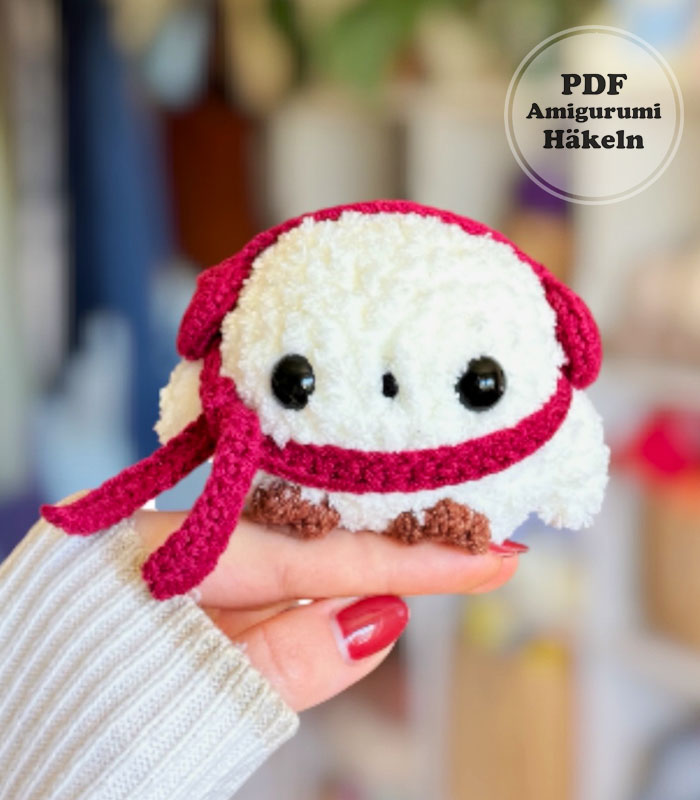 Amigurumi Schneeeule Anleitung PDF Kostenlos (2)