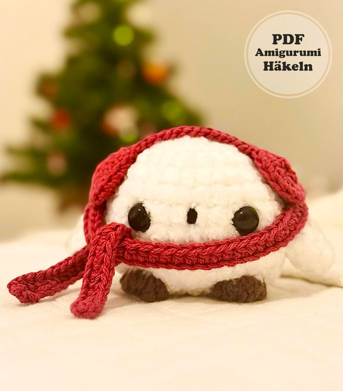 Amigurumi Schneeeule Anleitung PDF Kostenlos (3)