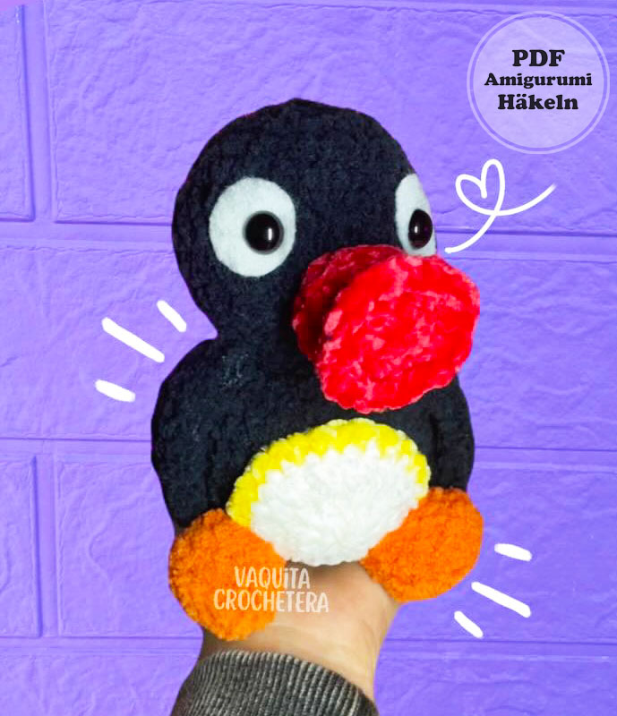 Jellow der Pinguin Häkelanleitung kostenlos (1)