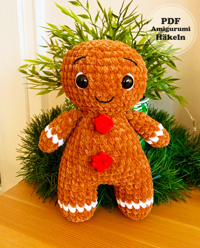 Lebkuchenmann für Anfänger Amigurumi Anleitung (2)
