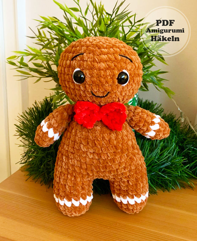 Lebkuchenmann für Anfänger Amigurumi Anleitung (3)