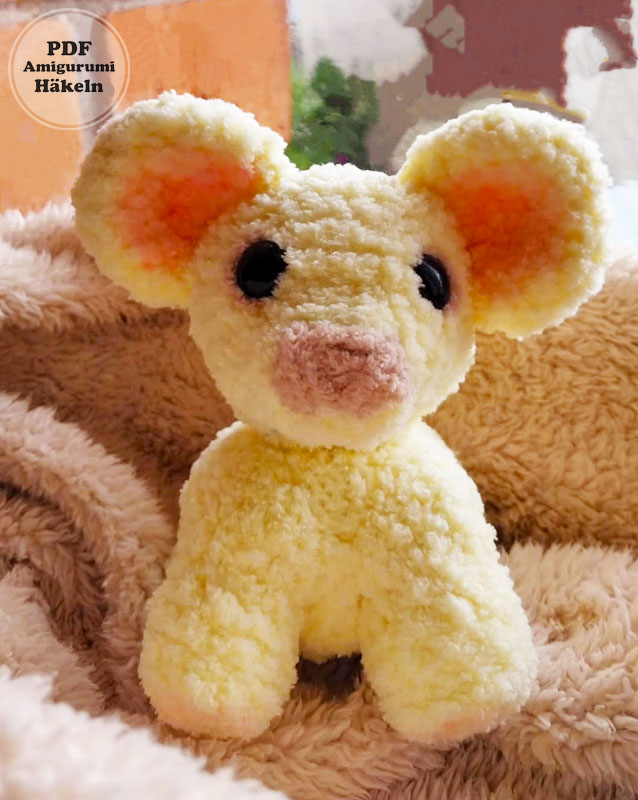 Löwenbaby häkeln Kostenlose Schritt-für-Schritt (3)