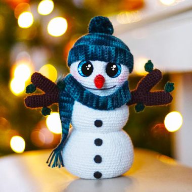 Schneemann Häkeln PDF Anleitung für Fortgeschrittene (2)