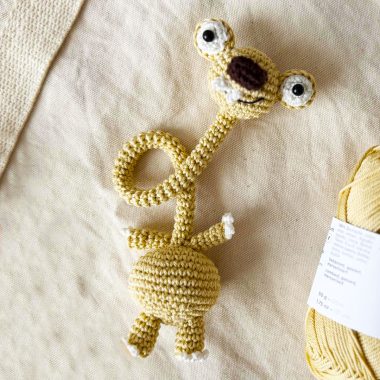 Sid aus Ice Age Schlüsselanhänger Häkeln (1)