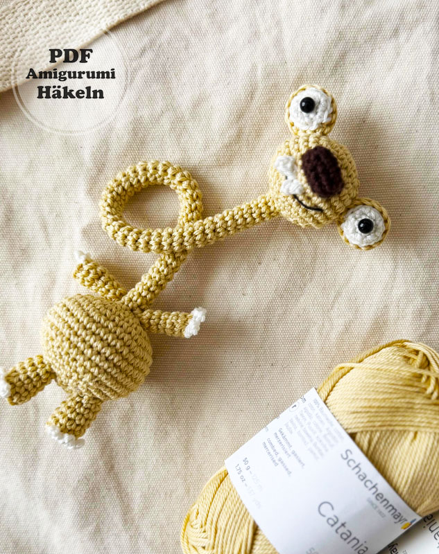 Sid aus Ice Age Schlüsselanhänger Häkeln (3)