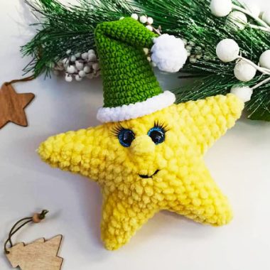 Weihnachtsstern Deko PDF Häkeln Anleitung Kostenlos (2)