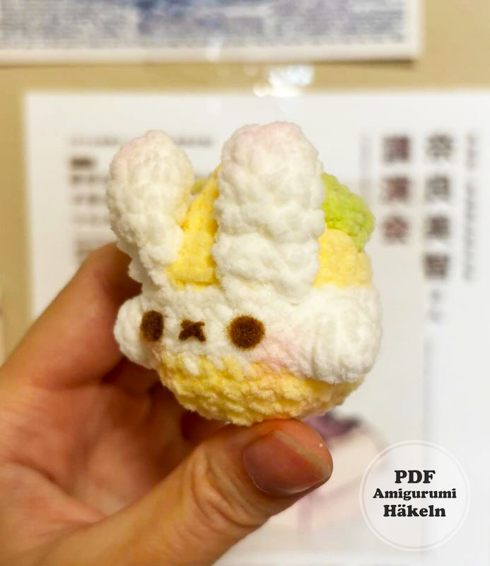 Zitronen Miffy Häschen Anleitung Schritt für Schritt (2)