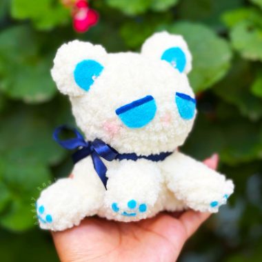 Düsterer Bär Amigurumi Anleitung für Anfänger (1)