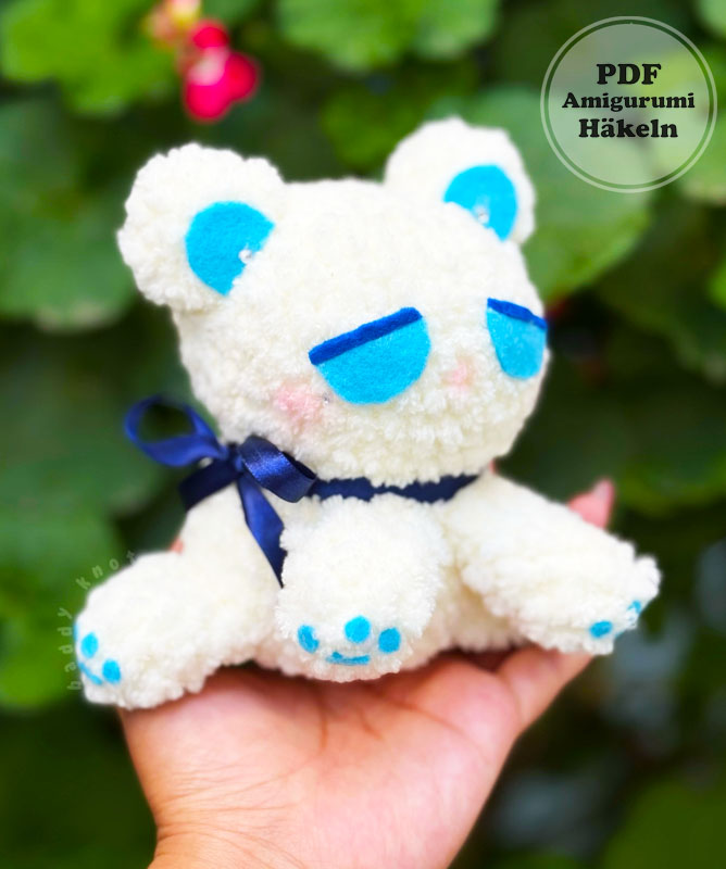 Düsterer Bär Amigurumi Anleitung für Anfänger (2)