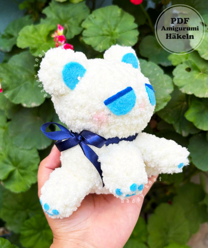 Düsterer Bär Amigurumi Anleitung für Anfänger (3)