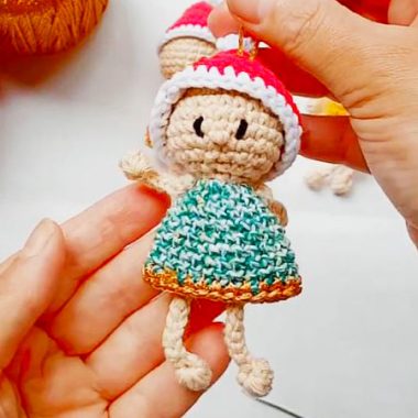 Hängender Elf Puppe Häkeln Anleitung Kostenlos (2)