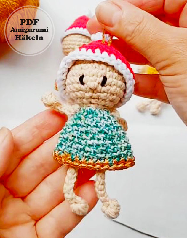 Hängender Elf Puppe Häkeln Anleitung Kostenlos (3)
