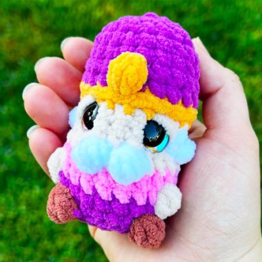 Prinz Nussknacker Schlüsselanhänger Häkeln Anleitung (1)