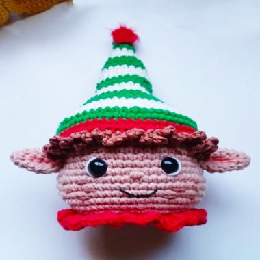 Weihnachtselfe Puppe Häkeln PDF Anleitung (1)