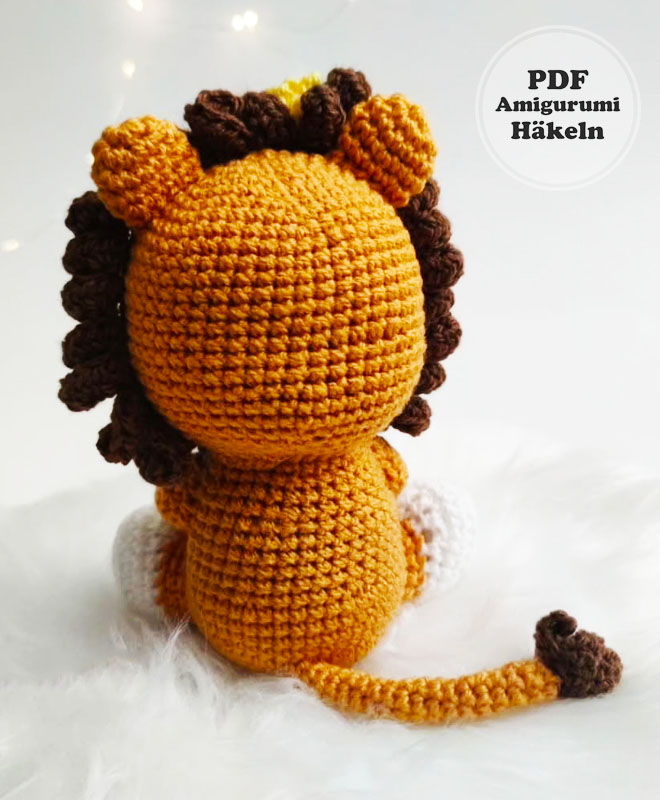 Löwe der Mike Amigurumi Anleitung PDF Kostenlos (2)
