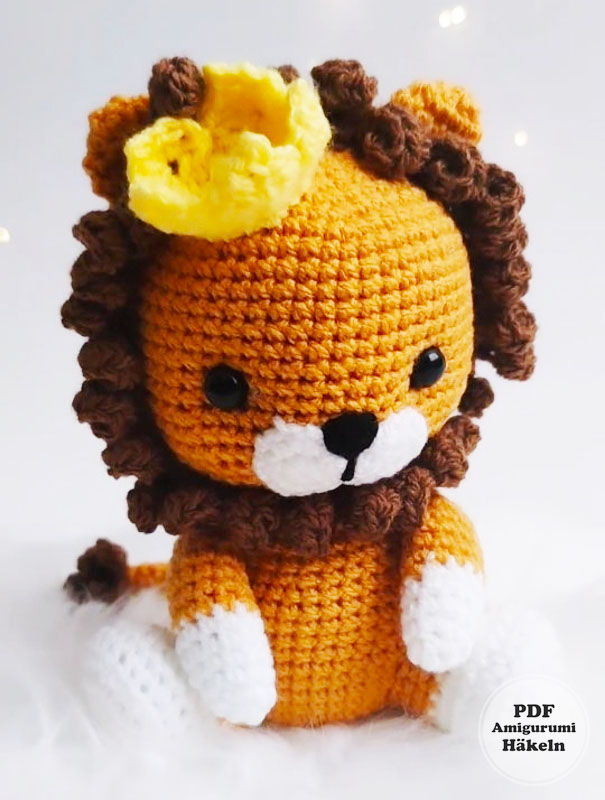 Löwe der Mike Amigurumi Anleitung PDF Kostenlos (3)