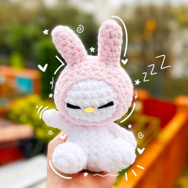My Melody Häkelanleitung Schritt für Schritt (1)