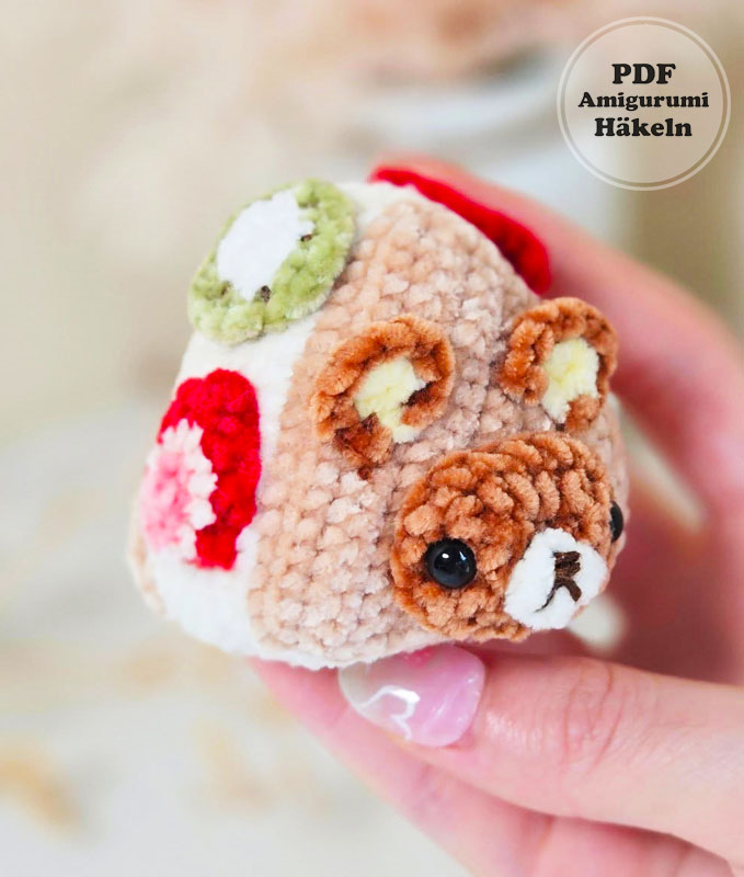 Rilakkuma Bär Amigurumi Anleitung kostenlos (2)