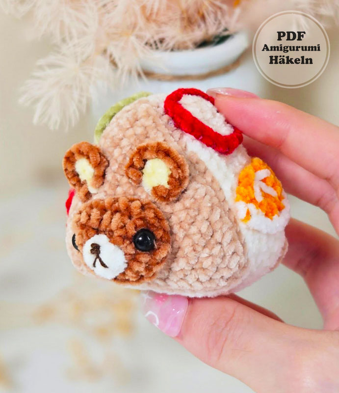 Rilakkuma Bär Amigurumi Anleitung kostenlos (3)