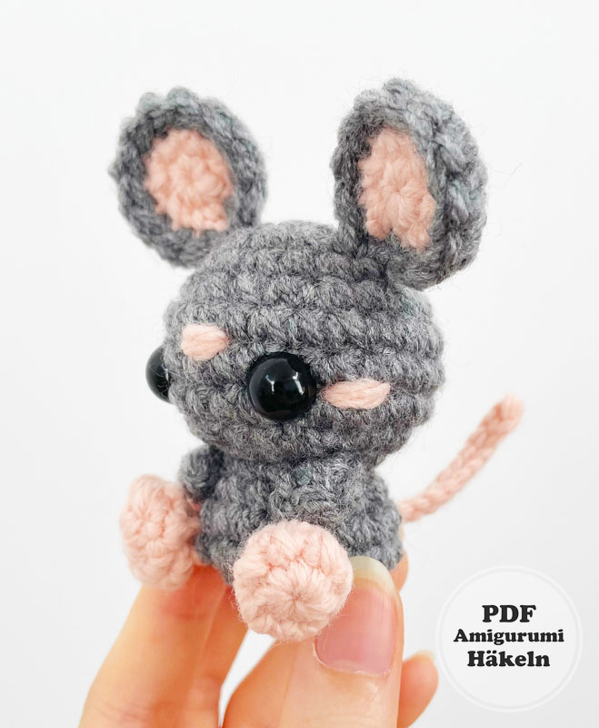 Mimo die kleine Maus Häkelanleitung (2)