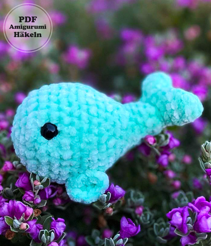 Babyblauer Wal - Amigurumi Anleitung für Anfänger (2)