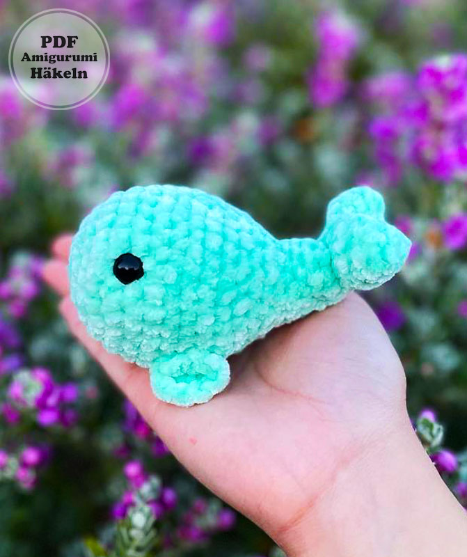 Babyblauer Wal - Amigurumi Anleitung für Anfänger (3)