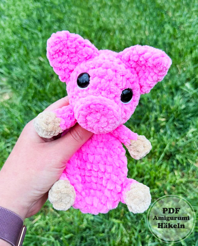 Kuschel-Schweinchen Amigurumi Anleitung (2)