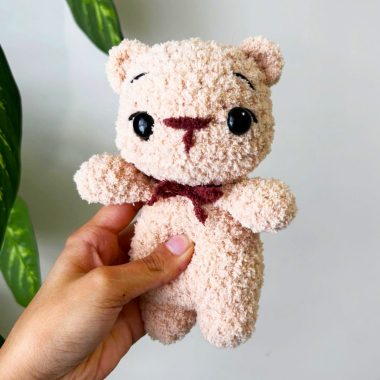 Mini Teddybär für Anfänger Schritt für Schritt (1)