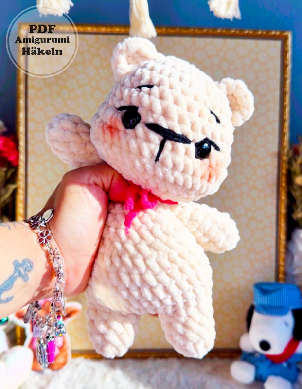 Mini Teddybär für Anfänger Schritt für Schritt (2)