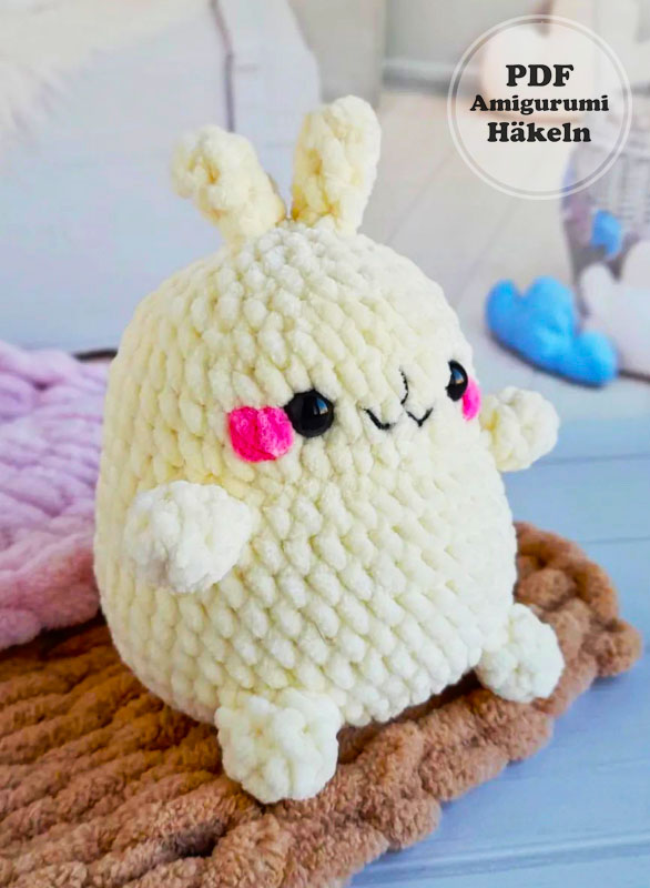 Amigurumi Maolang Plüsch Hase Häkeln PDF Kostenlos (1)