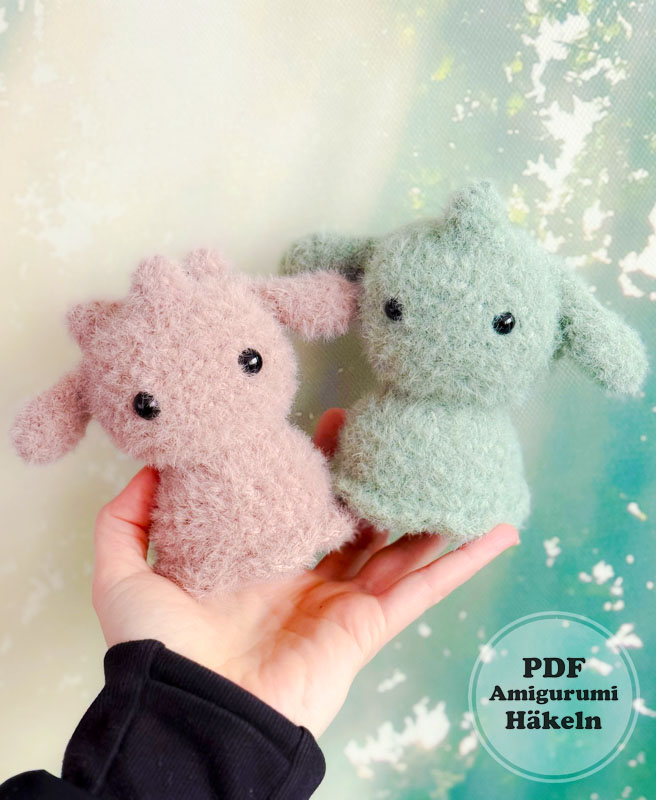Gummymon und Chocomon Amigurumi Anleitung (3)