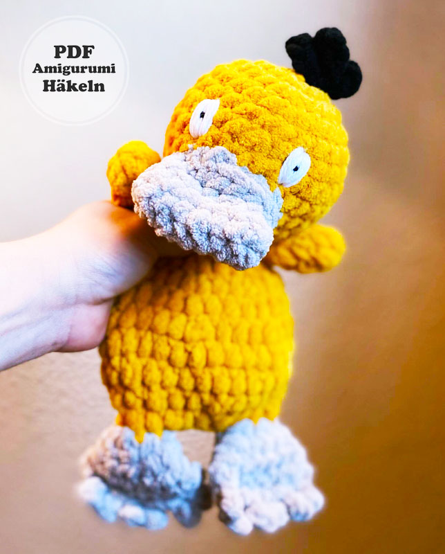 Amigurumi Plüsch Ente PDF Anleitung Kostenlos (2)