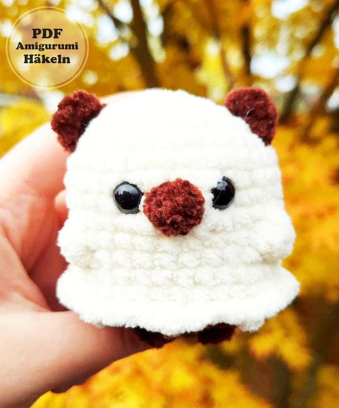 Boo, der Geist Bär Amigurumi Anleitung Kostenlos (2)
