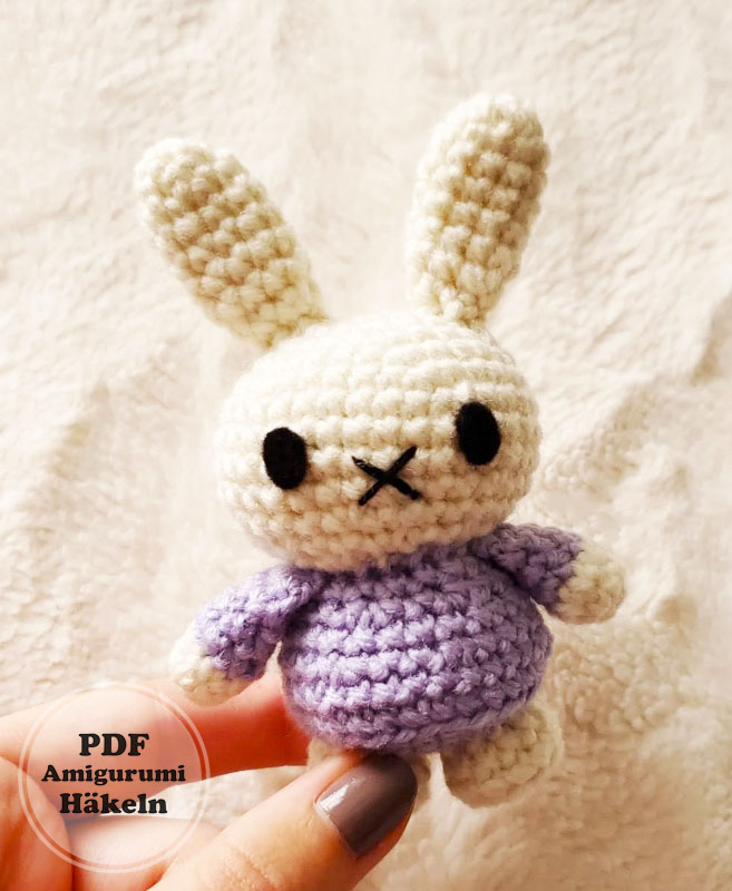 Hase Miffy Häkeln PDF Anleitung für Anfänger (2)