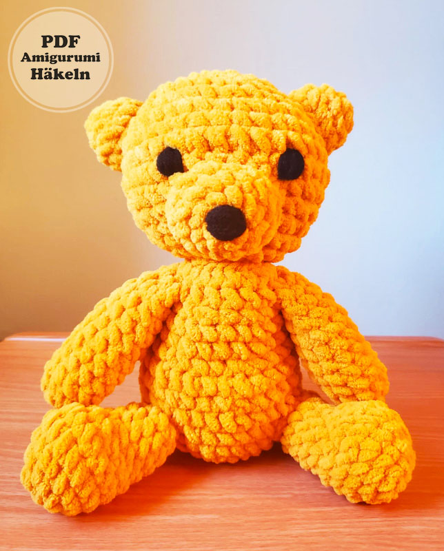 Plüsch Hase und Bär Amigurumi Anleitung für Anfänger (3)