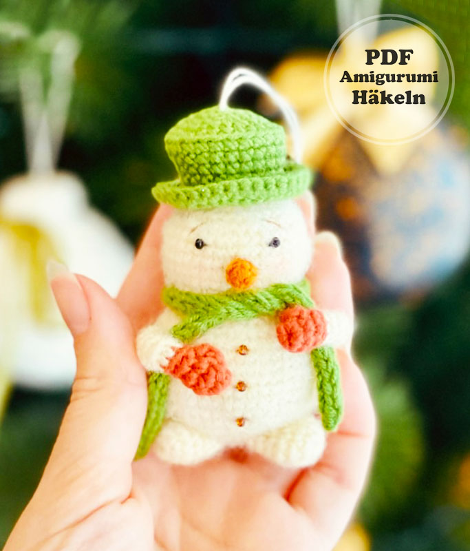 Schneemann PDF Häkeln Anleitung für Anfänger (1)