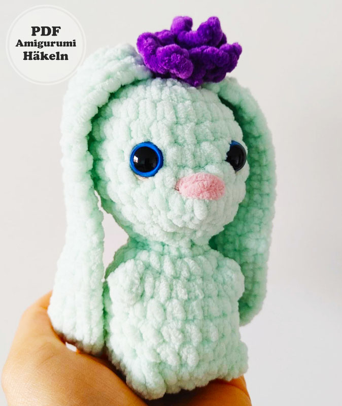 Baby Häschen zum Nähen Amigurumi PDF Anleitung (2)