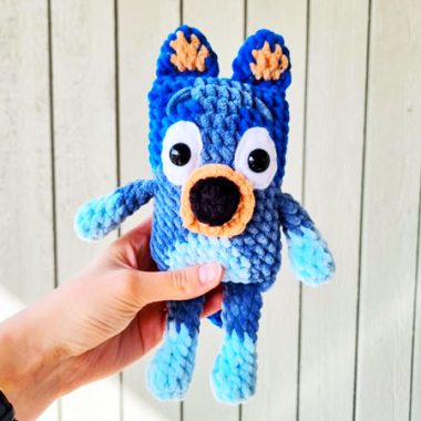 Bluey der Hund Amigurumi Anleitung PDF Kostenlos (1)
