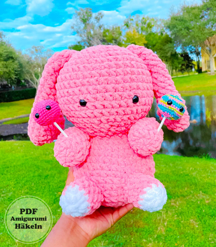 Das kleine Rosa Häschen Sherly PDF Amigurumi Anleitung (1)