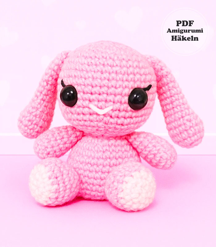 Das kleine Rosa Häschen Sherly PDF Amigurumi Anleitung (2)