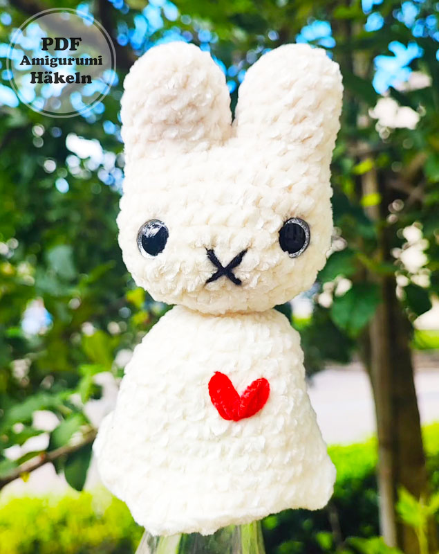 Miffy Geist Häkeln PDF Anleitung für Halloween (2)